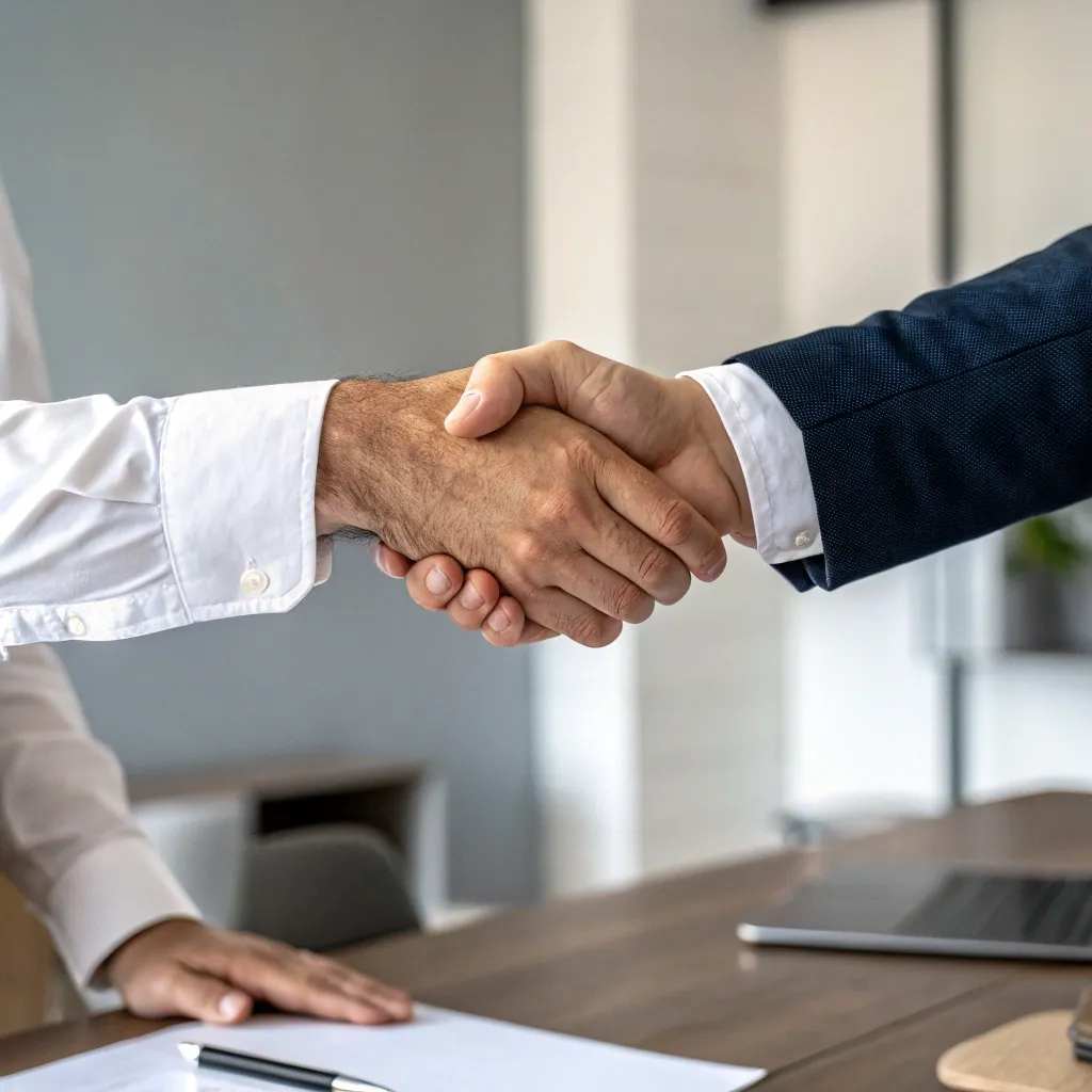 Contact Handshake